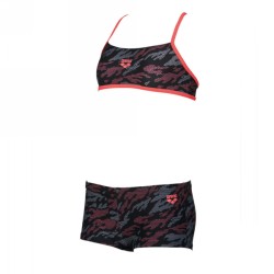 FANTASY JR TOP BLK/SHINY PINK