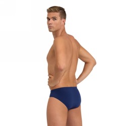 M SWIM BRIEFS GRAPHIC  NAVY/TURQUOISE
