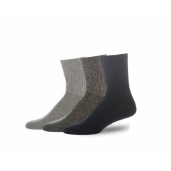 3P TENNIS SOCKS BLK/GREY