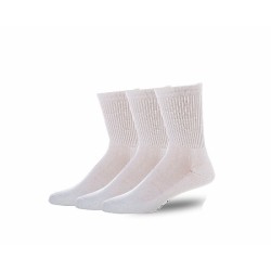 3P TENNIS SOCKS WHT