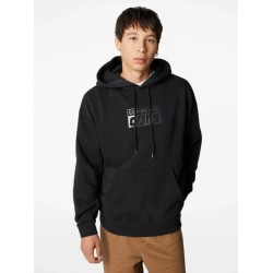 CONS BRUSHED BACK FLEECE PULLOVER HOODIE BLACK CONS BRUSHED BACK FLEECE PULLOVER HOODIE BLACK