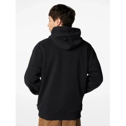 CONS BRUSHED BACK FLEECE PULLOVER HOODIE BLACK CONS BRUSHED BACK FLEECE PULLOVER HOODIE BLACK