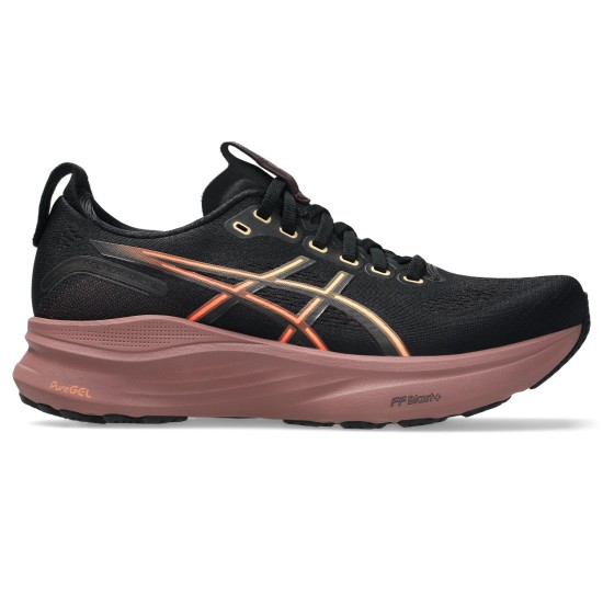 GEL KAYANO 32  BLACK/DARK CURRANT