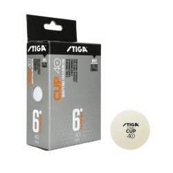 TT BALL CUP ABS 6 PACK WHT