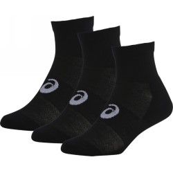 3PPK QUARTER SOCK  BLACK