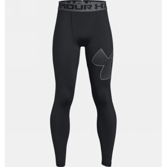 ARMOUR LOGO LEGGING TIGHT BLK