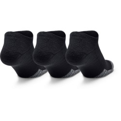 UNDER ARMOUR HEATGEAR NS 3PRS BLK/BLK/STEEL