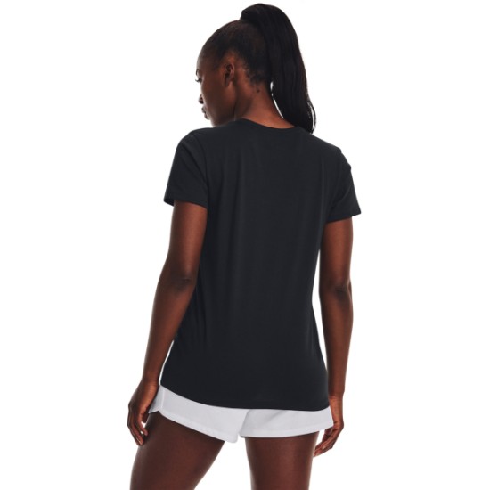 WMN S UA SPORTSTYLE GRAPHIC SHORT  SLEEVE BLACK