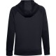 W UA RIVAL FLEECE HB HOODIE BLACK