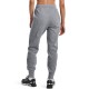 W UA RIVAL FLEECE JOGGER STEEL MEDIUM HEATHER/BLACK