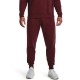 UA RIVAL FLEECE JOGGER PANTS CHESTNUT RED/ONYX WHT