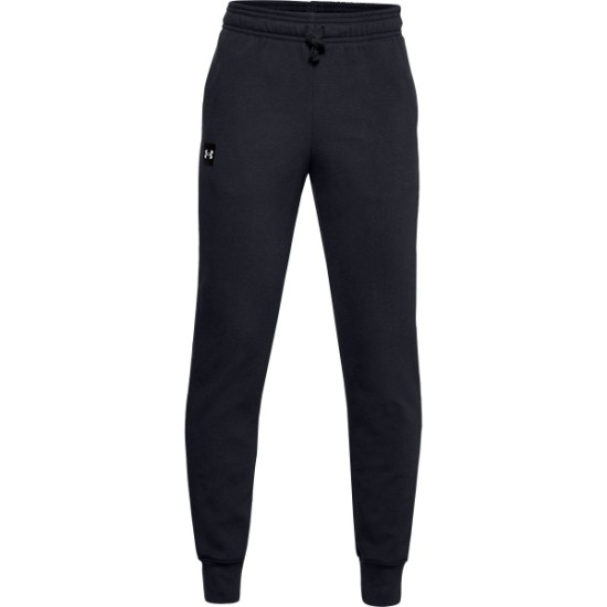 B UA RIVAL FLEECE JOGGERS BLACK/ONYX WHT