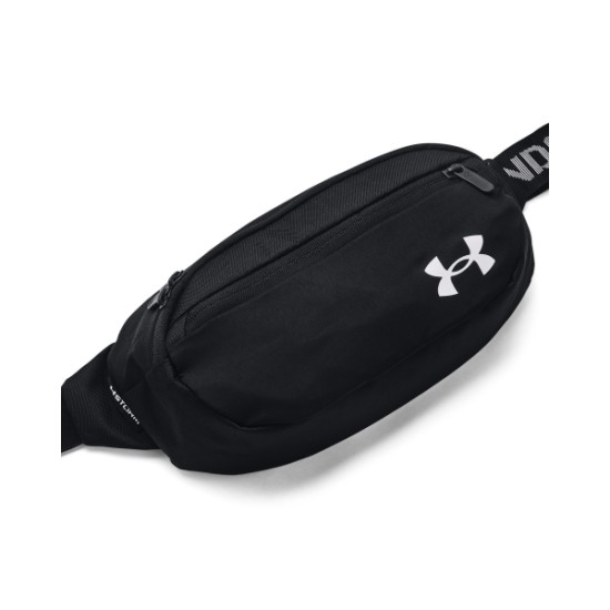 UA FLEX WAIST BAG  BLACK/WHITE