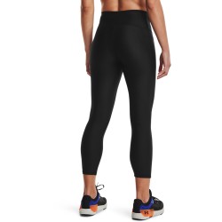 UA HG NO-SLIP WAISTBAND ANKLE LEGGING BLACK UA HG NO-SLIP WAISTBAND ANKLE LEGGING BLACK