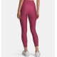 UA HG NO-SLIP WAISTBAND ANKLE LEGGING FUCHSIA DUST