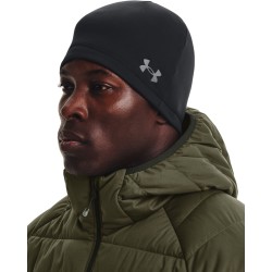 UA STORM BEANIE  BLACK/PITCH GRAY