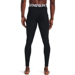MEN S COLDGEAR LEGGINGS BLACK/WHT MEN S COLDGEAR LEGGINGS BLACK/WHT