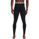 MEN S COLDGEAR LEGGINGS BLACK/WHT