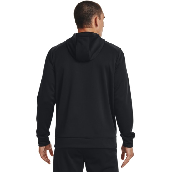 M UA FULL ZIP HOODY  BLACK