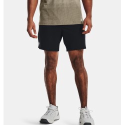 UA VANISH WOVEN 6IN SHORTS BLACK