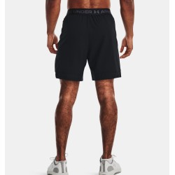 UA VANISH WOVEN 6IN SHORTS BLACK