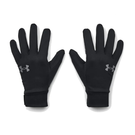 UA STORM LINER GLOVES  BLACK