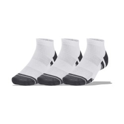 UA PERFORMANCE TECH 3PK LOW  WHT