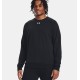 UA RIVAL FLEECE CREW BLACK/WHT UA RIVAL FLEECE CREW BLACK/WHT