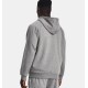 UA RIVAL FLEECE FZ HOODIE CASTLEROCK HEATHER UA RIVAL FLEECE FZ HOODIE CASTLEROCK HEATHER