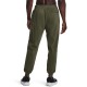 UA RIVAL FLEECE JOGGERS MARINE OD GREEN/WHT UA RIVAL FLEECE JOGGERS MARINE OD GREEN/WHT