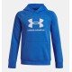 B UA RIVAL FLEECE BIG LOGO HOODIE ATLANTIC BLUE/WHT