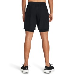 UA LAUNCH 7    2 IN 1 SHORTS BLACK UA LAUNCH 7    2 IN 1 SHORTS BLACK