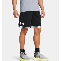 UA PERIMETER SHORTS BLACK/WHITE