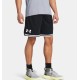 UA PERIMETER SHORTS BLACK/WHITE