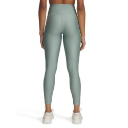 UA TECH  PRINTED PANEL ANKLE LEGGINGS SILICA GREEN/HYDRO GR