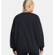 UA RIAVAL FLEECE OS CREW BLACK UA RIAVAL FLEECE OS CREW BLACK