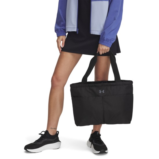 UA STUDIO LITE TOTE BAG BLACK