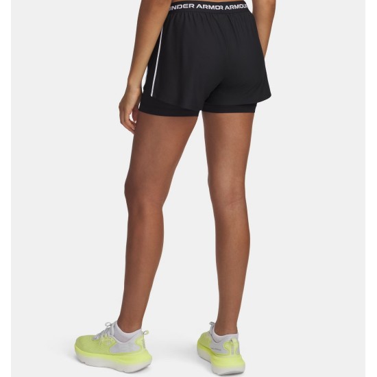 TECH PLAY UP 2in1 SHORTS BLACK/WHT