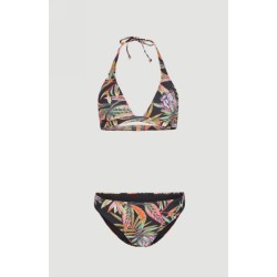 MARGA-RITA BIKINI SET BLK TROPICAL FLOWER