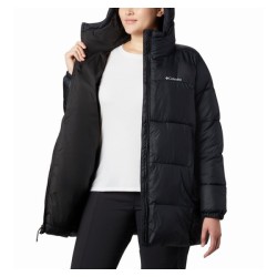 PUFFECT MID HOODED JACKET BLACK