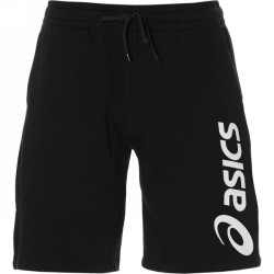 M ASICS BIG LOGO SWEAT SHORT BLACK/WHITE