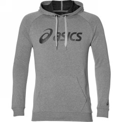 BIG ASICS OTH HOODIE M GREY HEATHER/DARK GREY