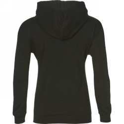 BIG ASICS FZ HOODIE BLACK/WHITE BIG ASICS FZ HOODIE BLACK/WHITE