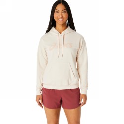 ASICS LOGO OTH HOODIE ROSE DUST/PALE APRICOT ASICS LOGO OTH HOODIE ROSE DUST/PALE APRICOT