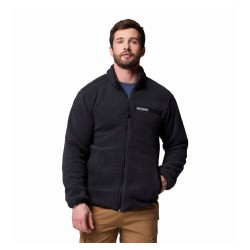 RUGGED RIDGE HIGH PILE FULL ZIP BLACK
