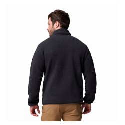RUGGED RIDGE HIGH PILE FULL ZIP BLACK