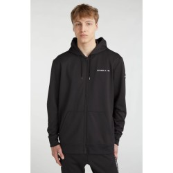 RUTILE FZ HOODIE FLEECE BLACK OUT