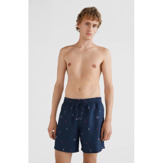 CALI ZOOM  SHORTS BLUE AOP