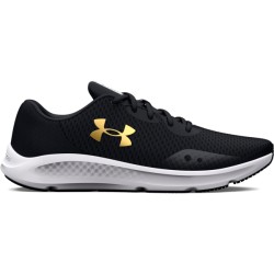 UA CHARGED PURSUIT 3 BLACK/BLACK/METALLIC GOLD UA CHARGED PURSUIT 3 BLACK/BLACK/METALLIC GOLD