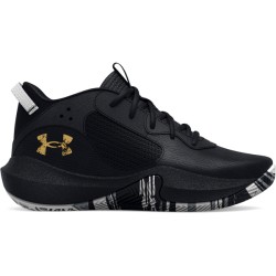 UA PS LOCKDOWN 6 BLACK/BLACK/METALLIC GOLD